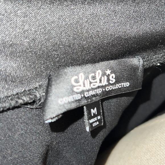 Lulu's Home Before Daylight Black Dress - Picture 7 of 8